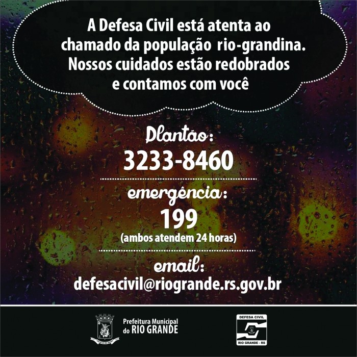 Defesa Civil e Secretarias Municipais organizam força-tarefa para prevenção a efeitos de ciclone