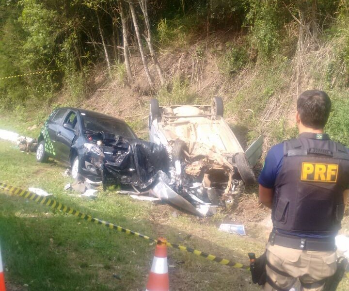 Acidente com três veículos resulta em morte na BR-392