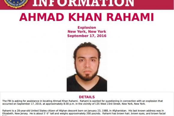 FBI inicia busca por responsável por explosão em Nova York