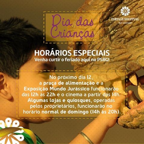 Partage Rio Grande celebra Dia das Crianças com atrações inéditas