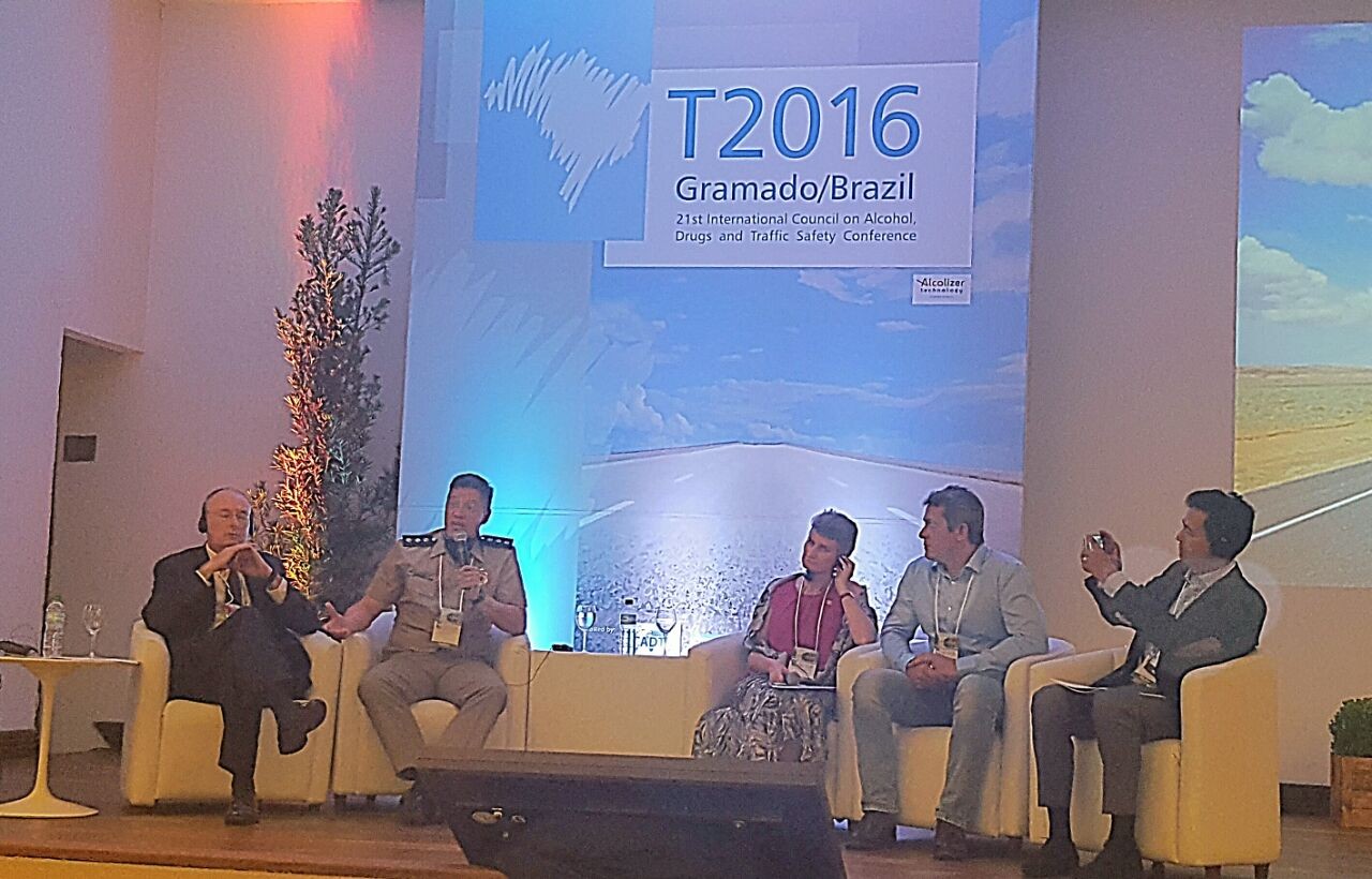 PRF participa da 21ª conferência internacional sobre álcool, drogas e trânsito
