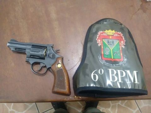 Policiais do 6º BPM prendem homem e apreendem menor por tentativa de homicídio
