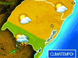 Massa de ar polar é substituída por calor na quinta-feira