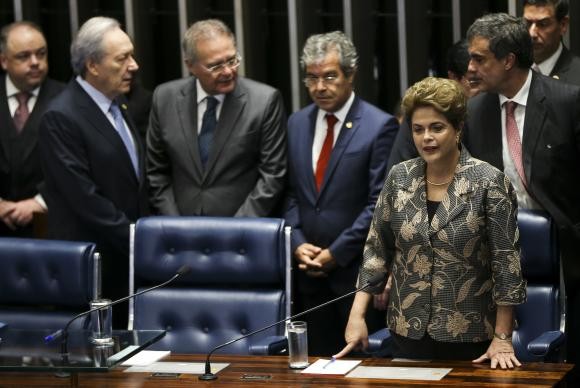 Assista: Dilma começa sua defesa no plenário do Senado