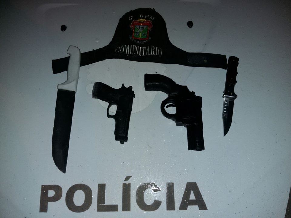 BM apreende 6 menores infratores por roubo a transporte coletivo