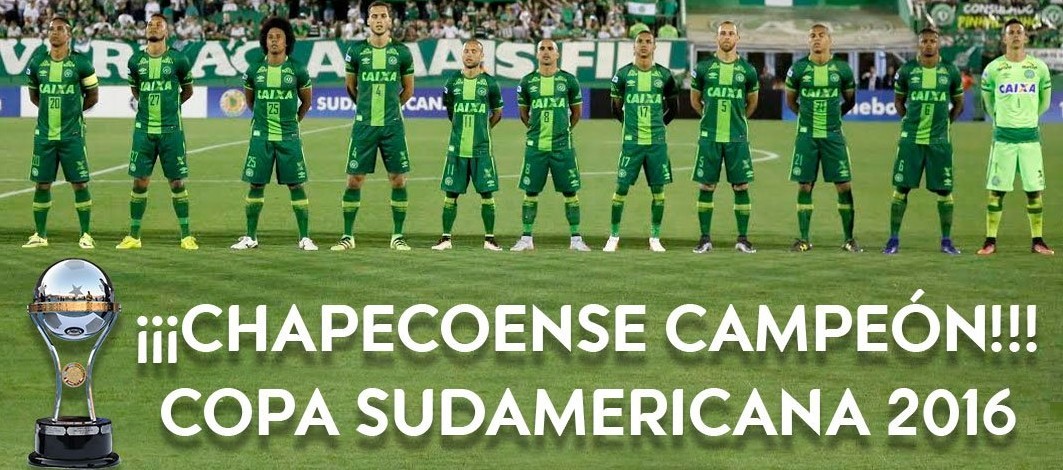 Conmebol confirma Chapecoense como Campeã da Copa Sul-Americana