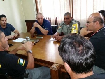 Reunião discutiu reforço na segurança pública no Cassino