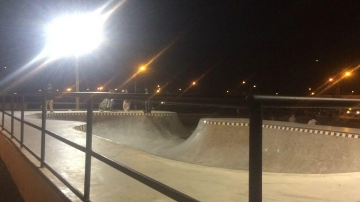 Pista de Skate do Cassino recebe iluminação noturna e outras melhorias