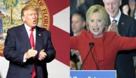 Hillary aparece 5 pontos percentuais à frente de Donald Trump, diz pesquisa