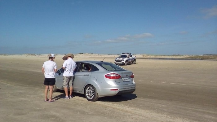 Ações de monitoramento na extensão da orla da praia são retomadas