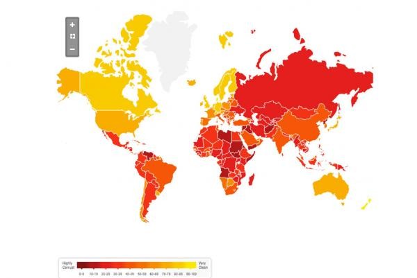 Brasil piora posição em ranking internacional de corrupção