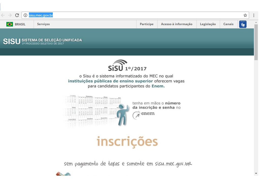 Resultado do Sisu já está disponível