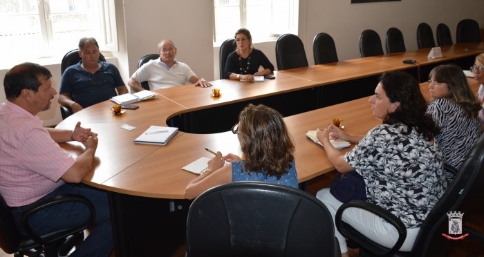Conselho Municipal de Saúde se reúne com o prefeito Alexandre Lindenmeyer