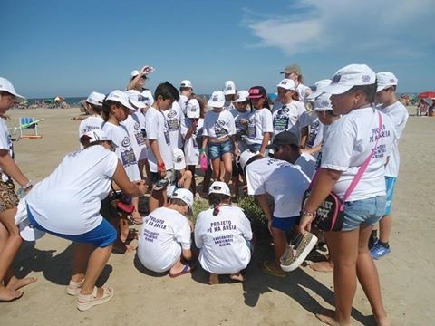 "Projeto Pé na Areia" atendeu crianças da Vila da Quinta e Balneário no primeiro encontro