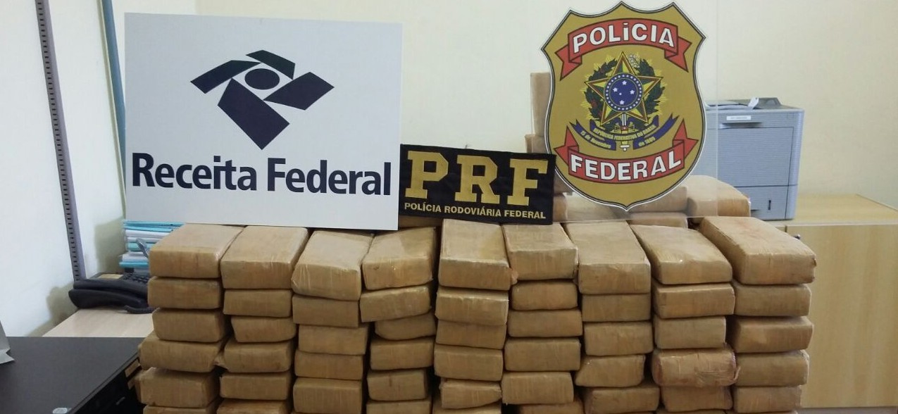 Mais de 120 kg de maconha são apreendidos em Rio Grande