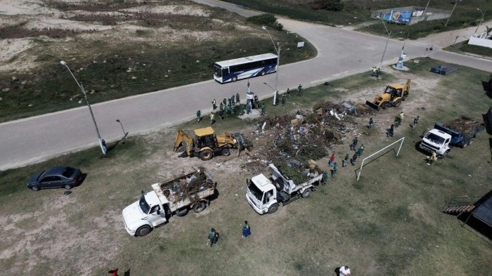 Mutirão de ação Praia Mais Limpa recolheu 19 toneladas de lixo da Praia do Cassino