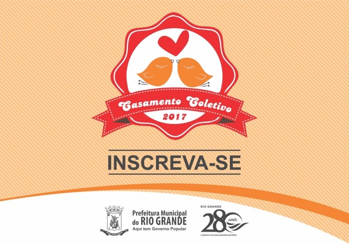 Inscrições para o Casamento Coletivo de 2017 encerram nesta semana