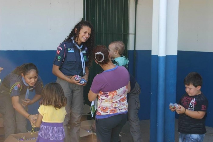 Grupo de Escoteiros Silva Paes, Praça Shopping e Oceano FM promovem "Páscoa Solidária"