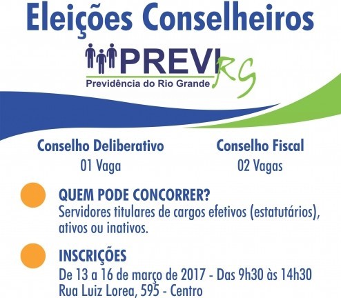 PREVIRG lança edital para eleição de conselheiros