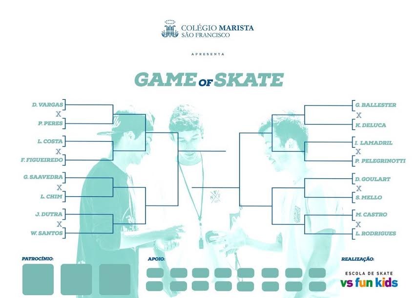 Game of Skate leva o esporte para alunos de escolas em Rio Grande
