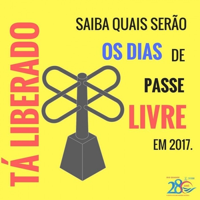 Dia das Mães será de passe livre em Rio Grande