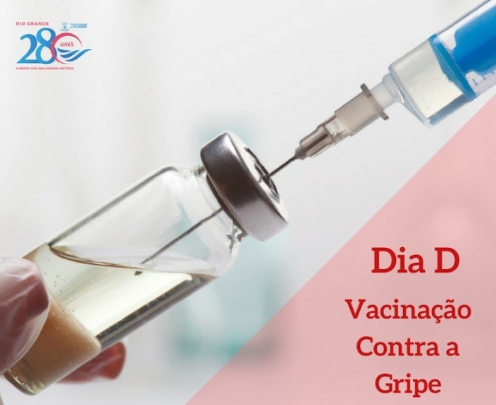 Dia D de Vacinação contra a Gripe em Rio Grande acontece no sábado