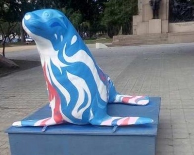 Leão Marinho dos 280 Anos de Rio Grande fará tour pelos principais pontos da cidade