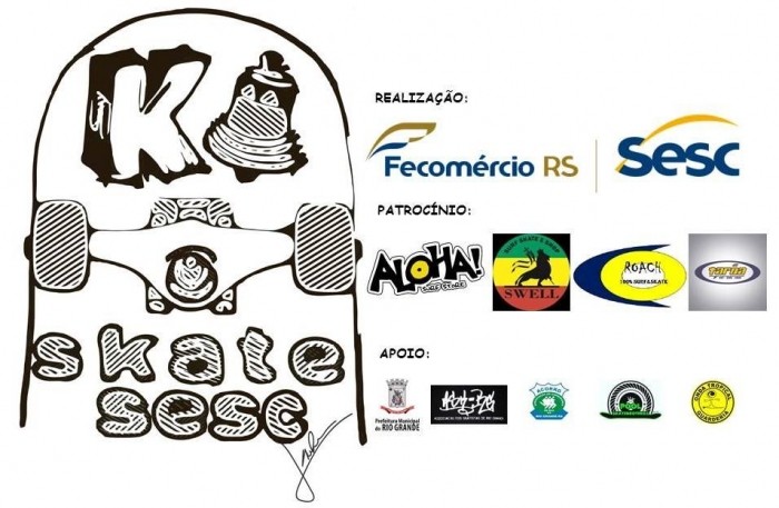 Cassino Skate Sesc será realizado em agosto na Pista do Balneário