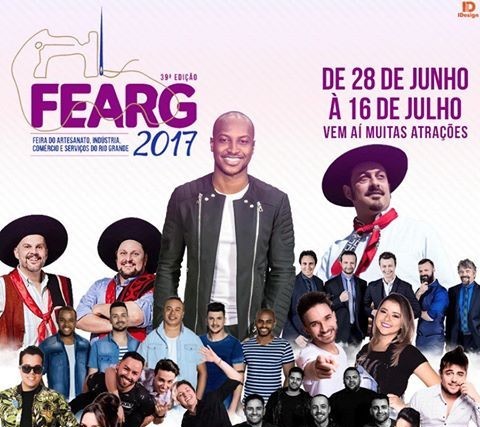 Fearg anuncia programação nacional para edição deste ano