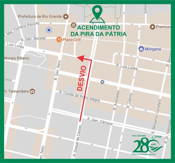 Ruas terão alterações provisórias no trânsito para a Semana da Pátria