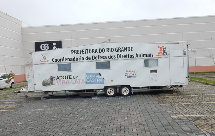 Castramóvel está atendendo apenas cães a gatos com cadastro