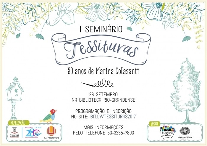 1º Seminário Tessitura acontece nesta terça-feira 