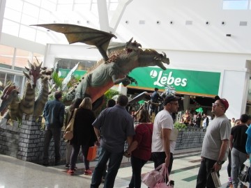 Exposição Internacional de "Dragões" movimenta o Partage Shopping no primeiro final de semana