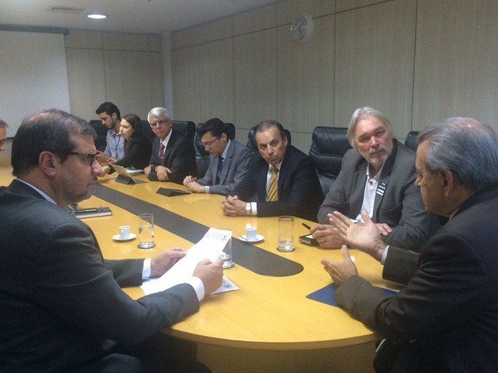 Prefeito e lideranças se reúnem em Brasília com o diretor-geral da ANEEL