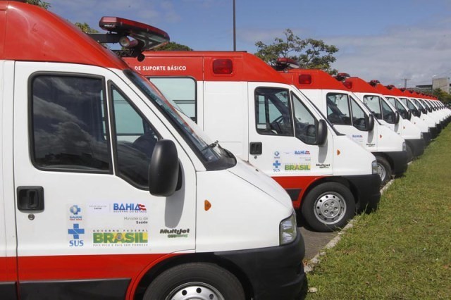 Repasse de R$ 520 milhões assegura compra de 6,5 mil novas ambulâncias