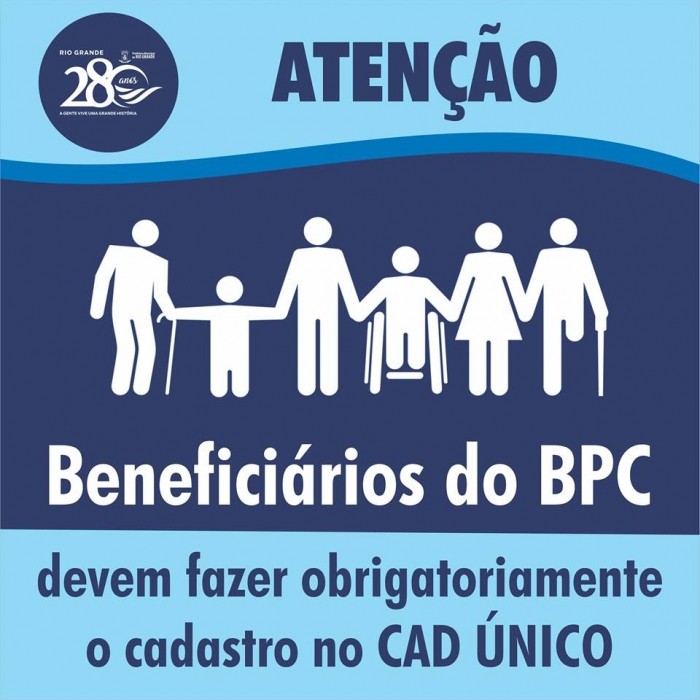 Beneficiários do BPC devem fazer obrigatoriamente o cadastro no CAD ÚNICO