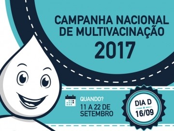 Dia D da Campanha Nacional de Multivacinação acontece neste sábado em todas as unidades de Saúde