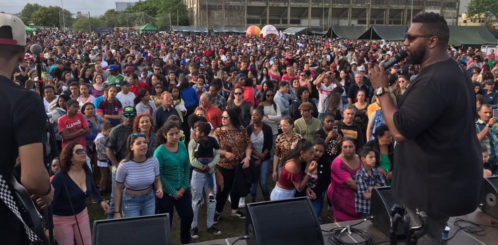 Superação animou milhares de pessoas na Praça Saraiva