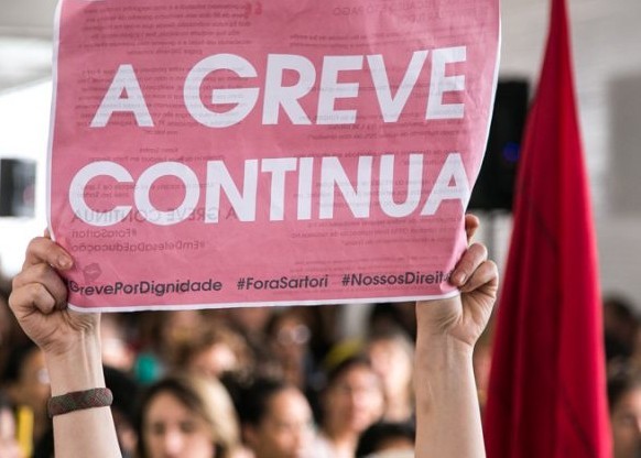 Governo suspende negociação com Cpers enquanto greve não for encerrada