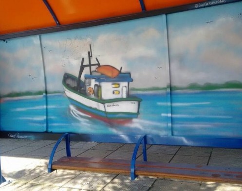 Intervenções artísticas do "Projeto Arte na Parada" continuam em Rio Grande