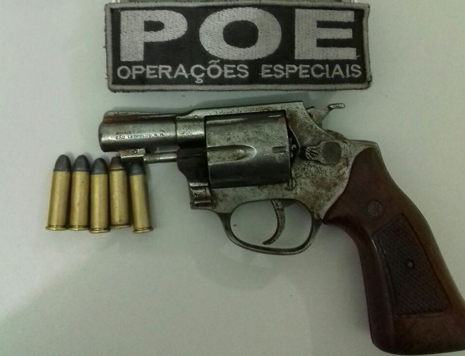 Homem é preso por porte ilegal de arma de fogo no BGV