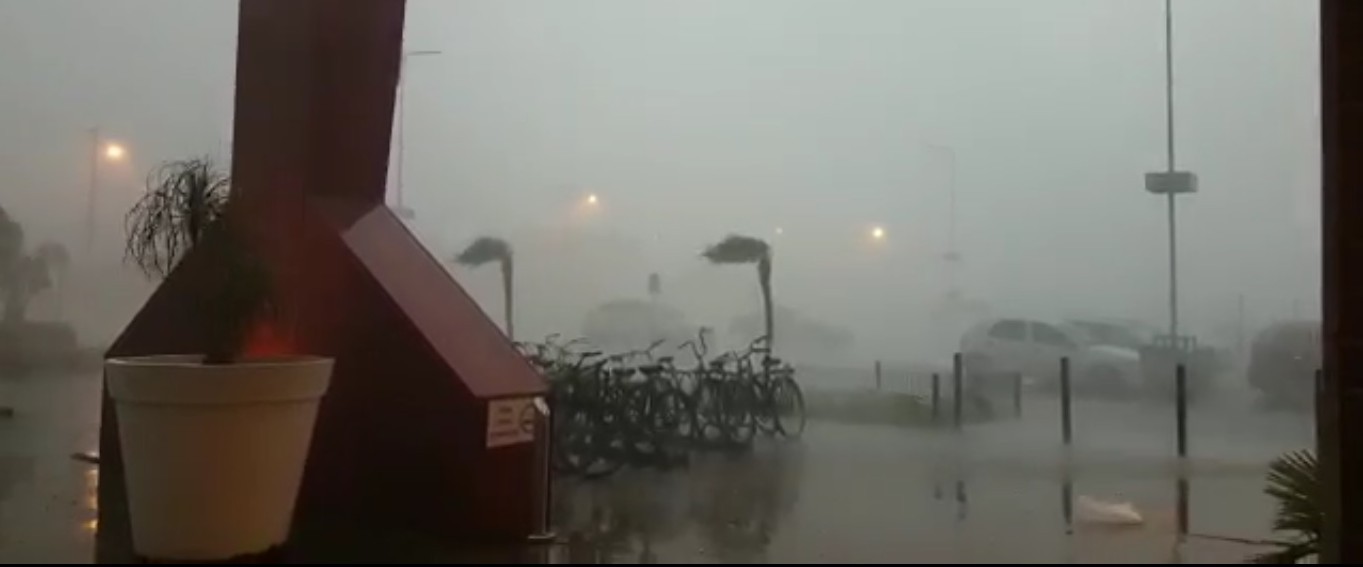 [Vídeo] Um ano após o Ciclone Extratropical, novo temporal atinge Rio Grande