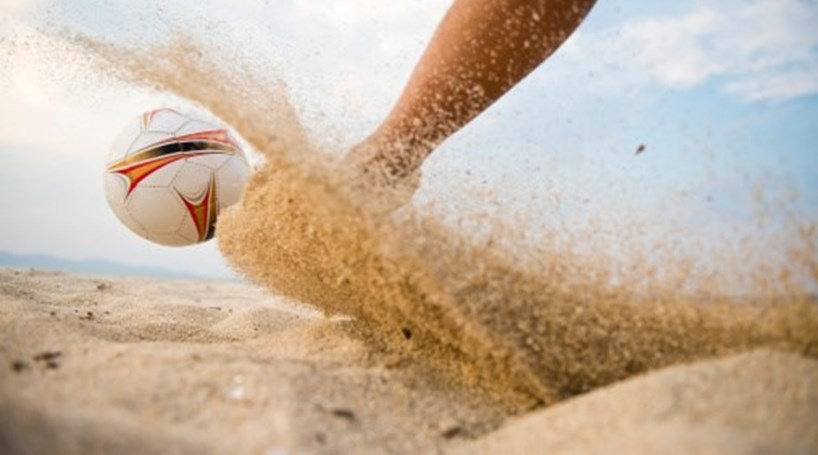 Inscrições abertas para o campeonato de futebol de areia