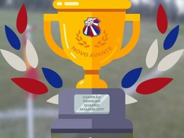 Novo Avante é campeão do Campeonato de Futebol Amador 2017