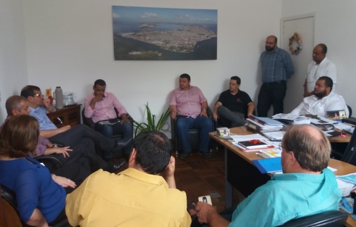 Nova Mesa Diretora do Legislativo visita prefeito
