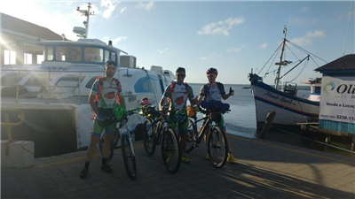 Ciclistas integram SJN em rota rumo à Argentina