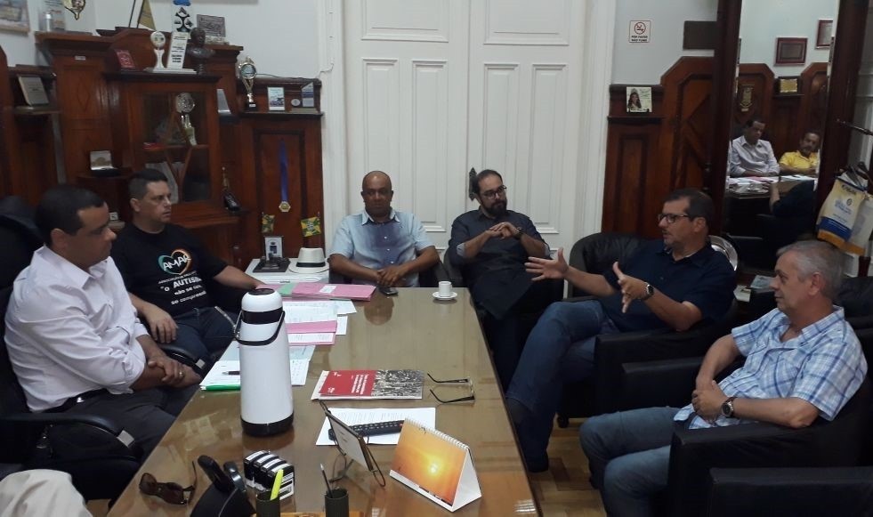 Presidente do Legislativo recebeu visita do Prefeito