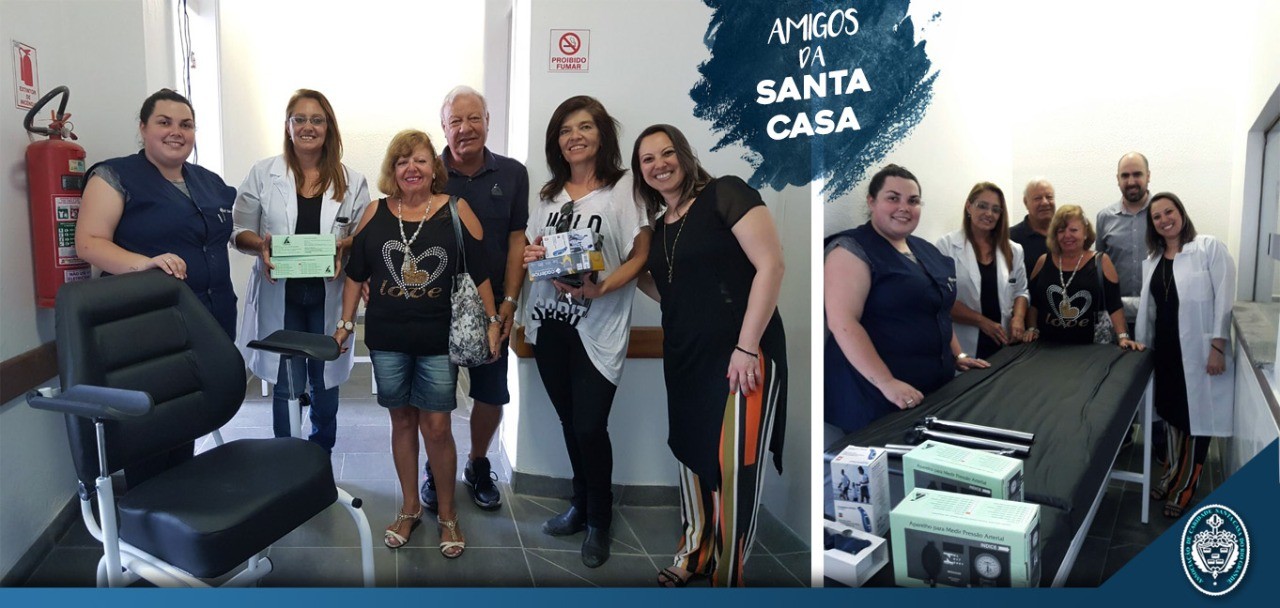 Santa Casa recebe doação de materiais