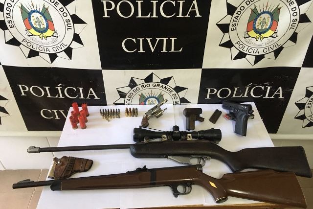 Homem é preso por porte ilegal de arma de fogo em São José do Norte