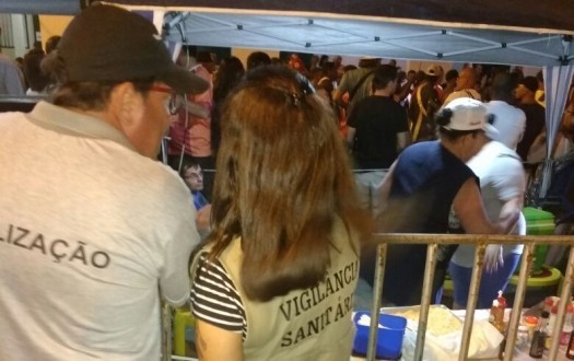 Vigilância Sanitária realiza fiscalização no comércio ambulante de alimentos no Cassino